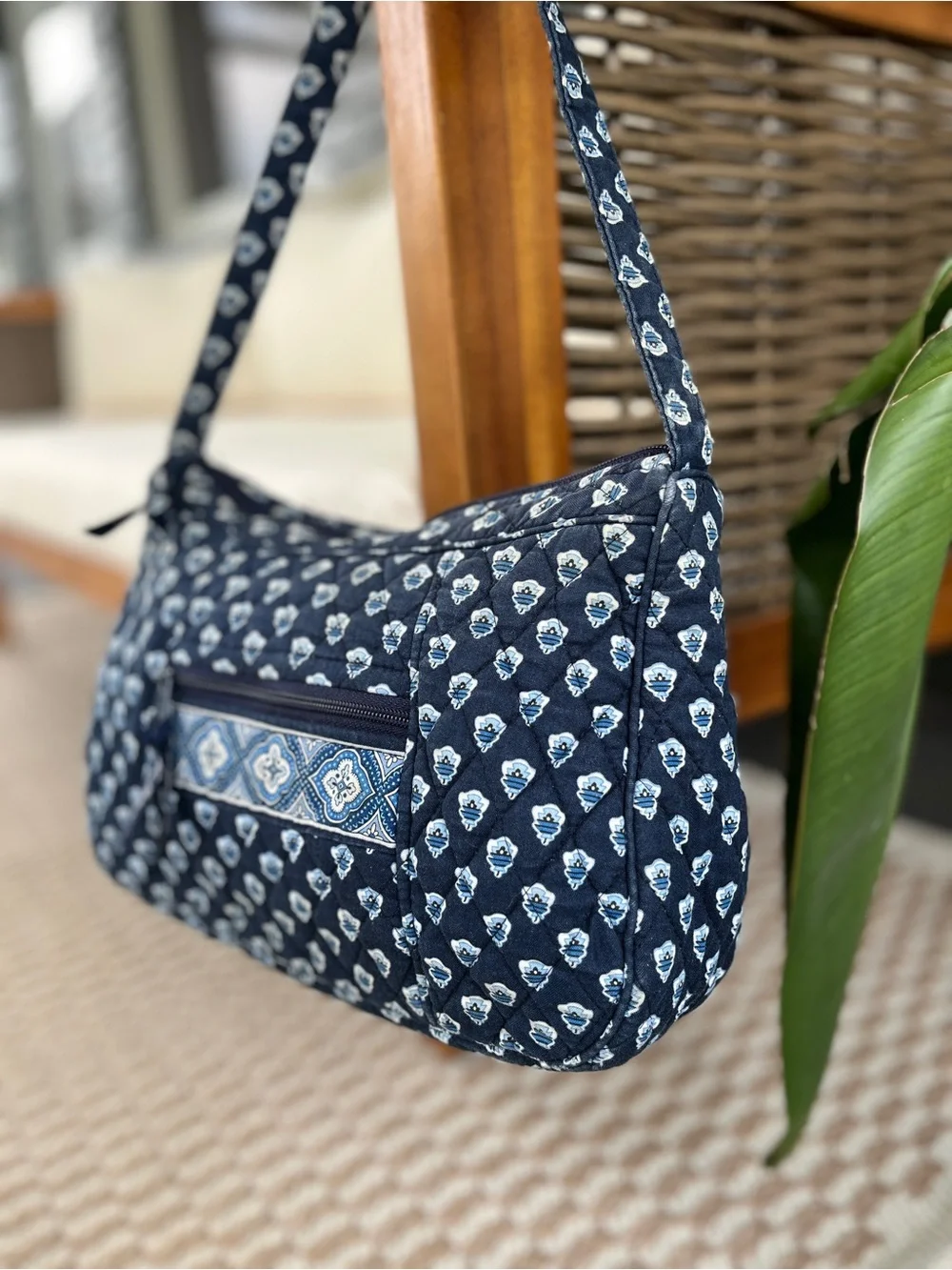 Vera Bradley Nantucket Navy Hobo bag